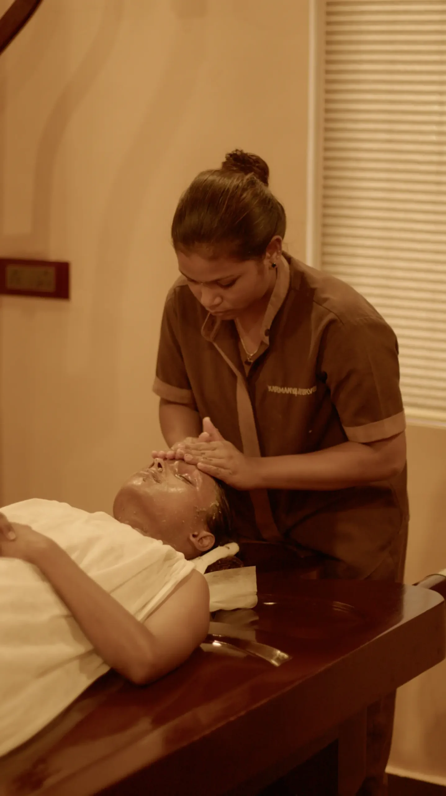 Ayurvedic Head Massage Therapy at Karmanya Ayurveda